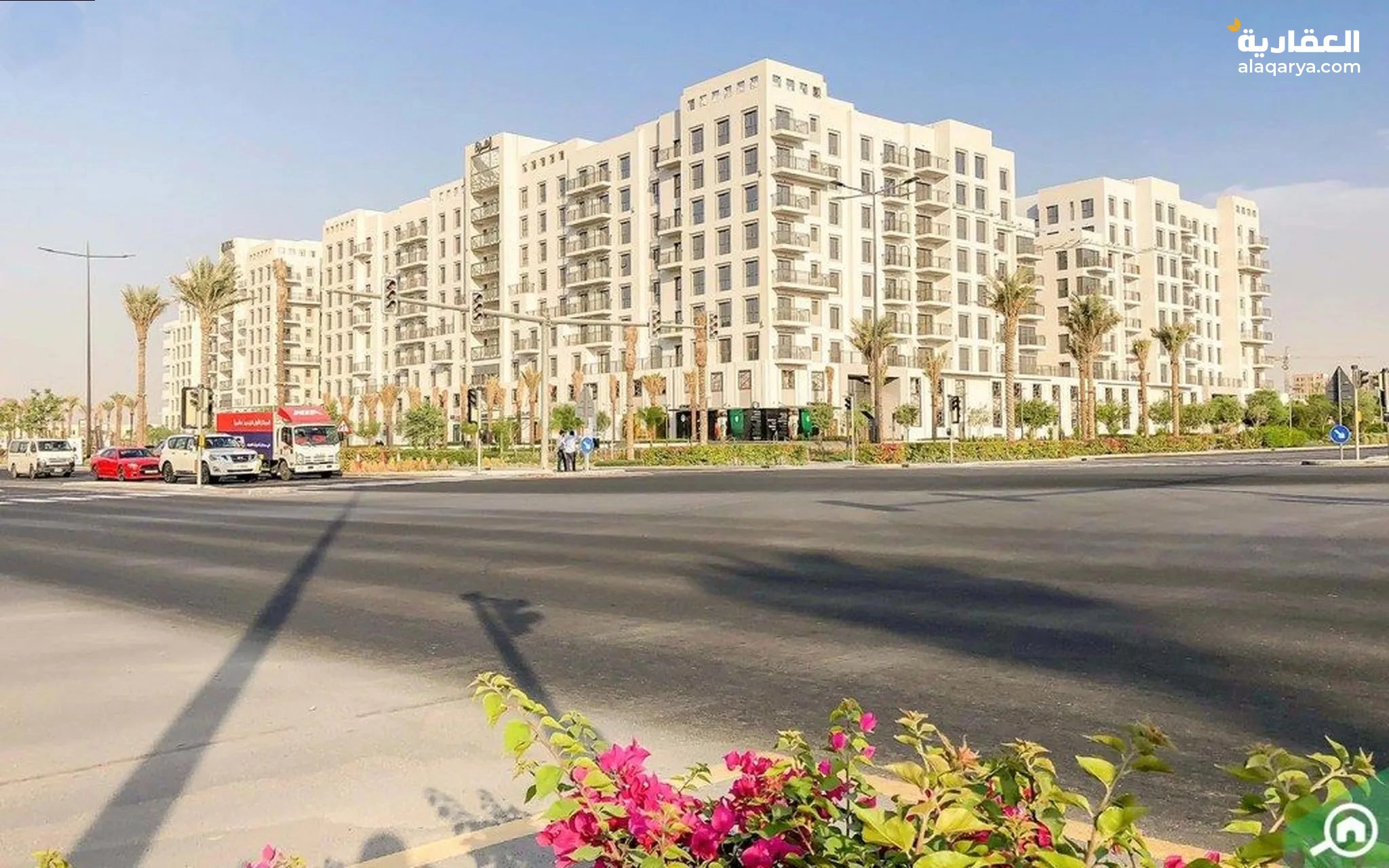 #شقه للبيع غرفتين وصاله بأرقي بنايه سكنيه كامله الخدمات بمسبح خاص وحديقة