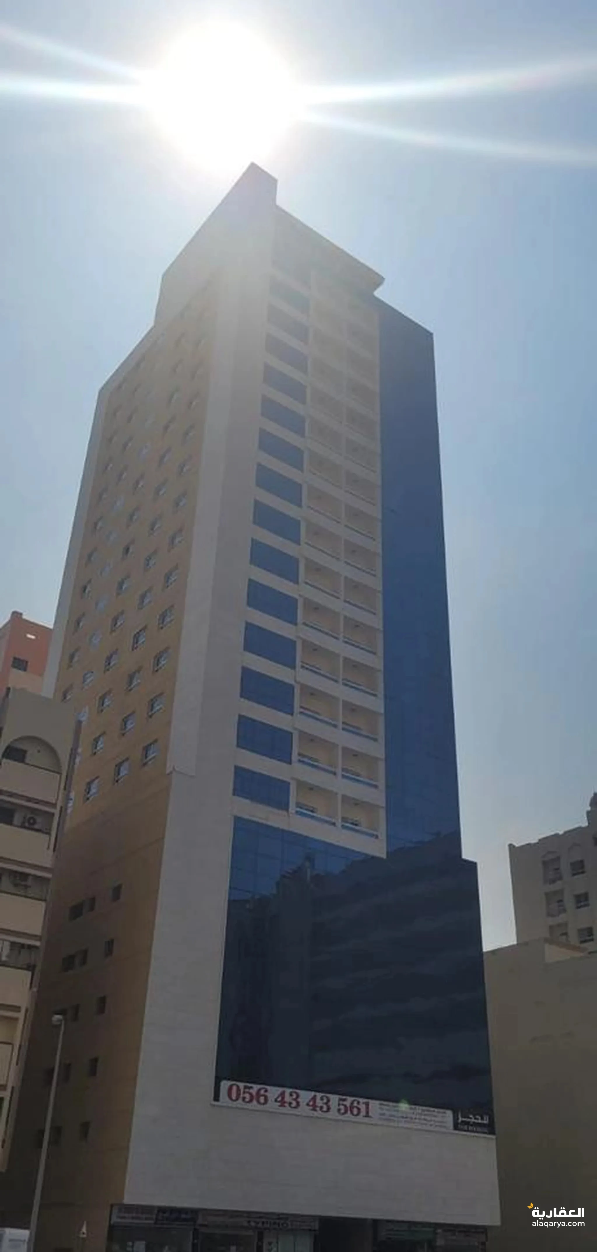 #للبيع شقه غرفه صاله ( ماستر ) اول ساكن في منطقه القاسمية بجوا الميجا مول