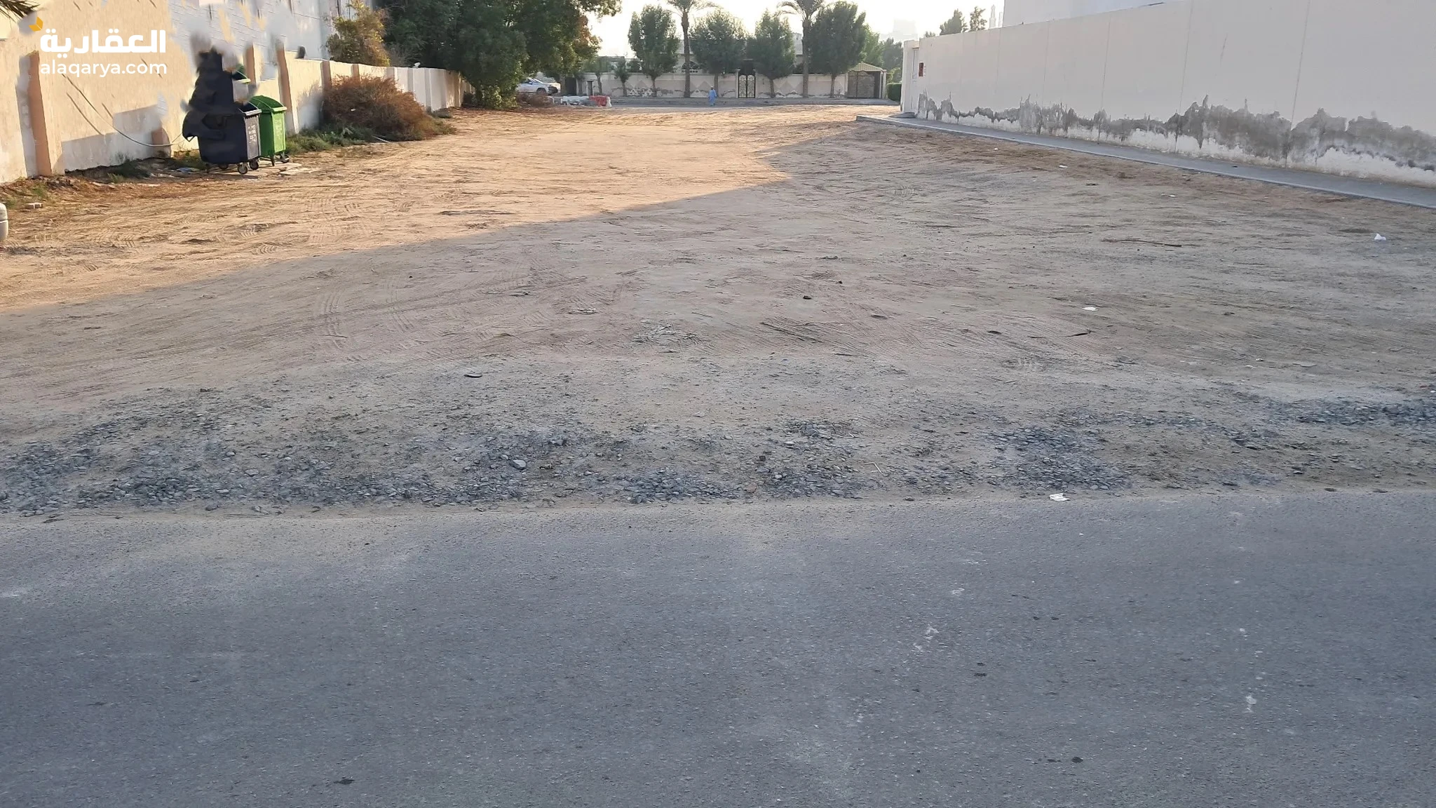 #ارض سكنية للبيع منطقة الغبيبة الشارقة تصريح فيلا