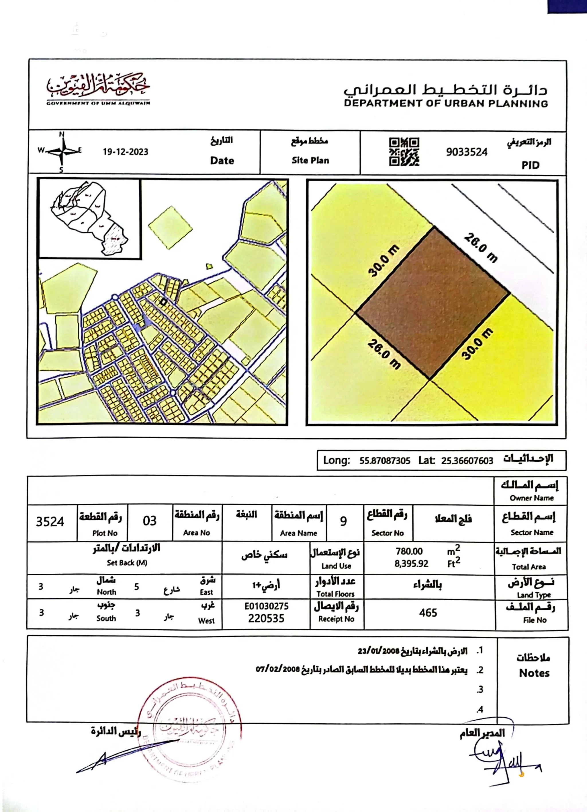 #أرض للبيع فى فلج المعلا