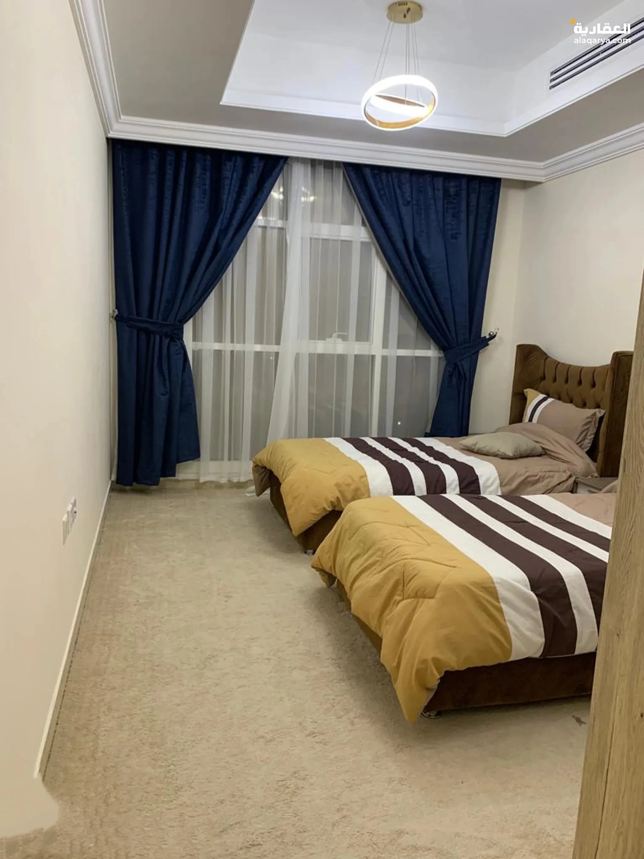 #شقة بفرش راقي غرفتين وصالة N