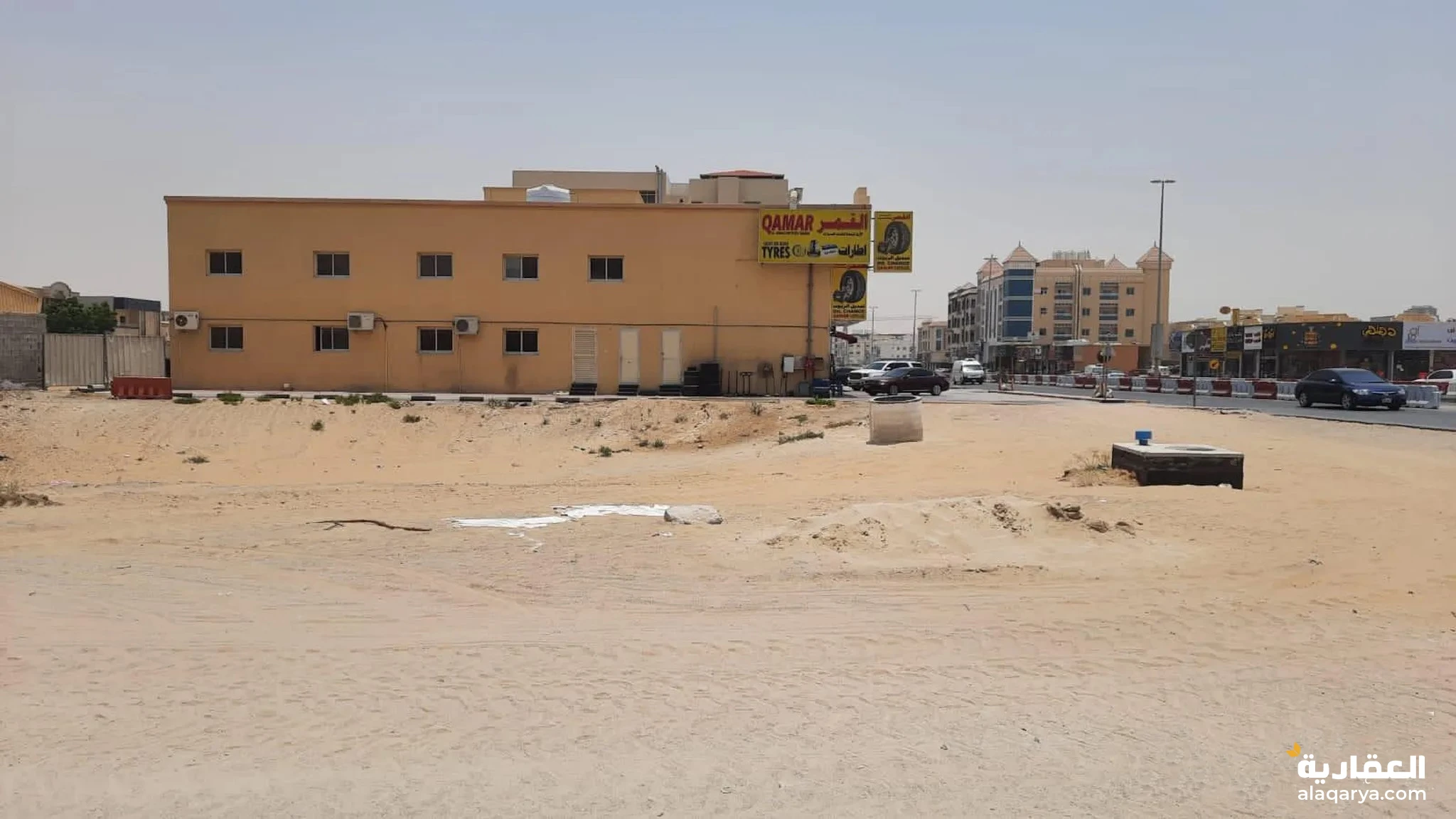 #للبيع ارض تجاريه في عجمان منطقه الزهراء مساحه 900متر شارعين