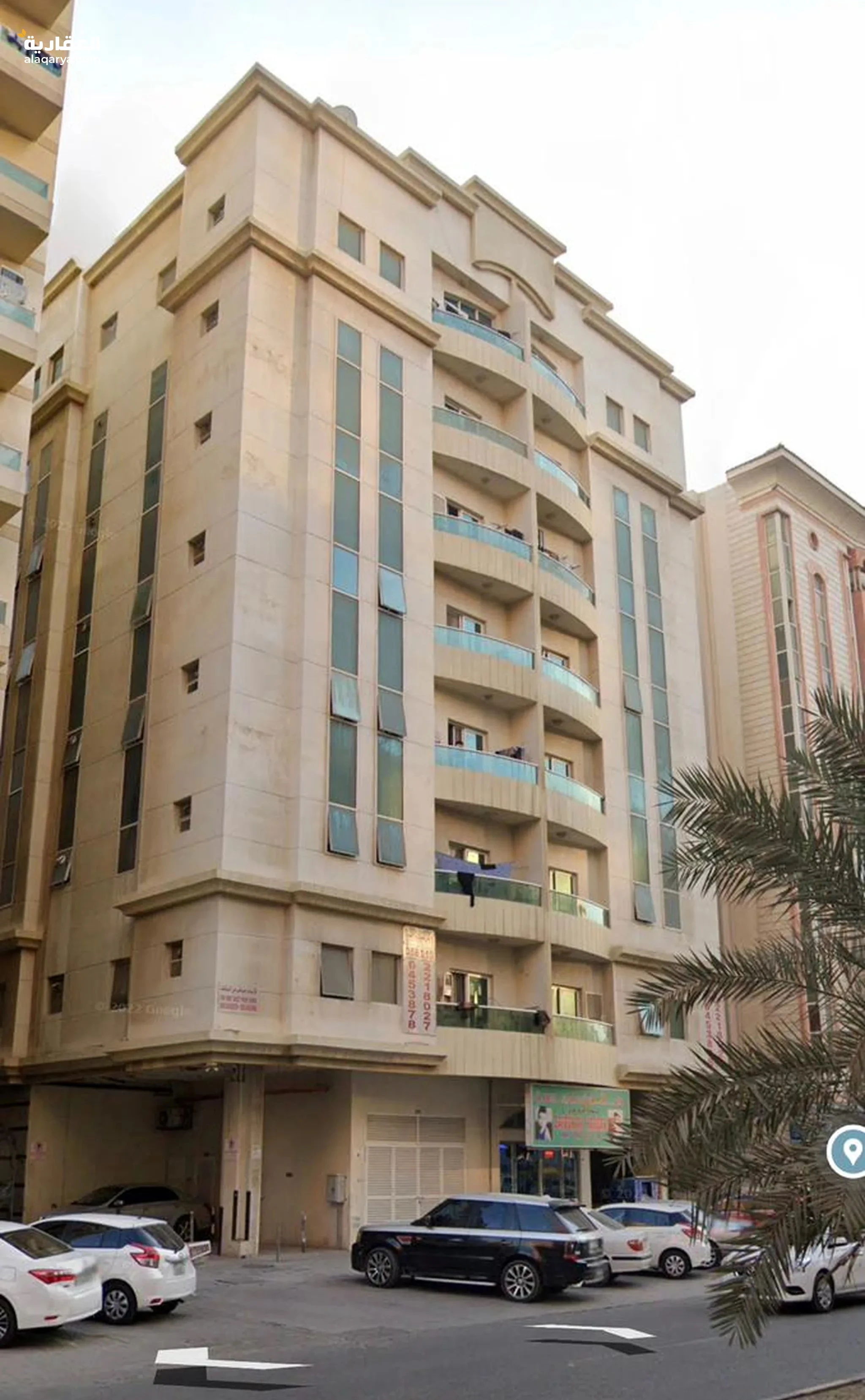 #بنايه النعيميه ارضي +7 طابق عمر البنايه 18 عام مؤجره بالكامل 42 شقه بدخل سنوي ممتاز