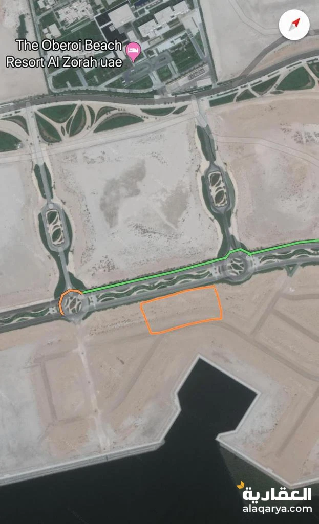 أرض للبيع عجمان الزوراء موقع راقي مميز مساحة الارض 42750 قدم مربع مساحة واسعة فرصة استثمارية