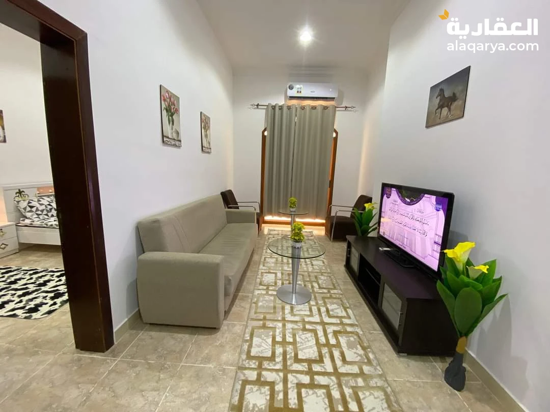 شقة للايجار الشهري مفروشة بالكامل