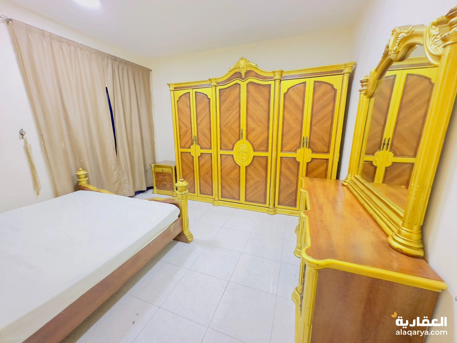 شقه غرفتين وصاله +٢ حمام + ٢ بلكونه