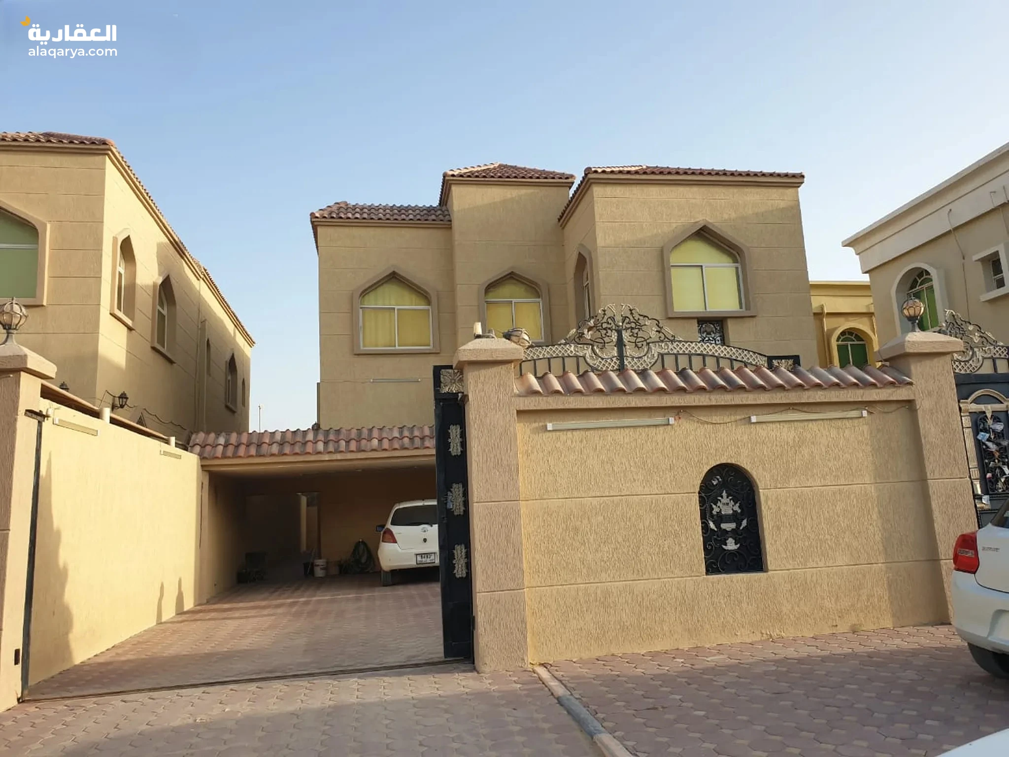 #فيلا للبيع مع الماء والكهرباء والمكيفات