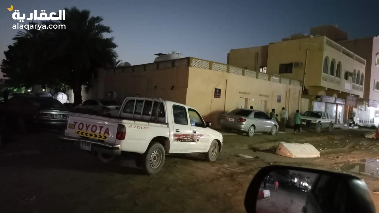 House for sale, residential, commercial, Ajman, Al Bustan, Al Yawara 1, ground floor and four corners, on two streets, on Sheikh Abdullah Al Shaiba Street