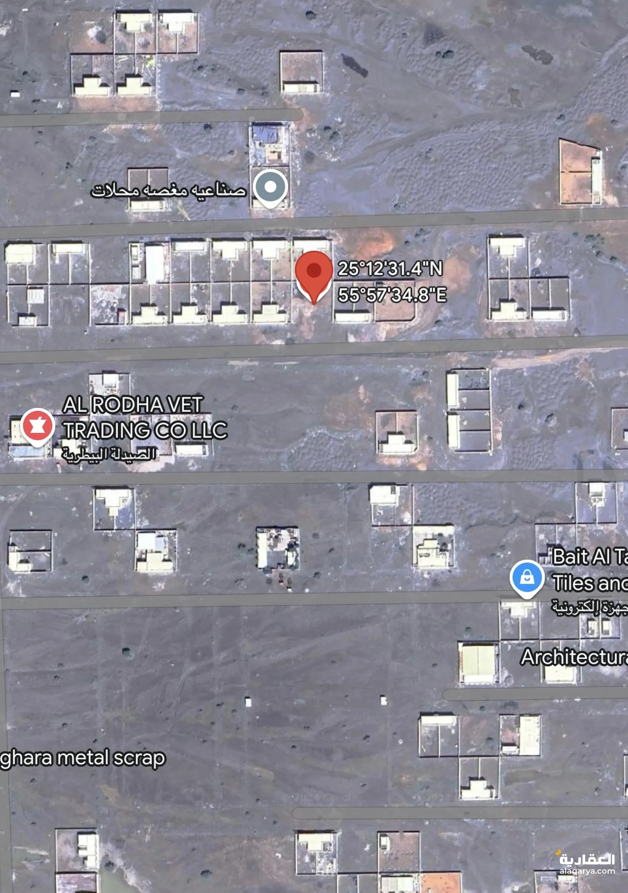 #للبيع ارض صناعيه الذيد 9600 قدم تملك مواطن او خليجي مسوره ثلاث جهات امامي محلات