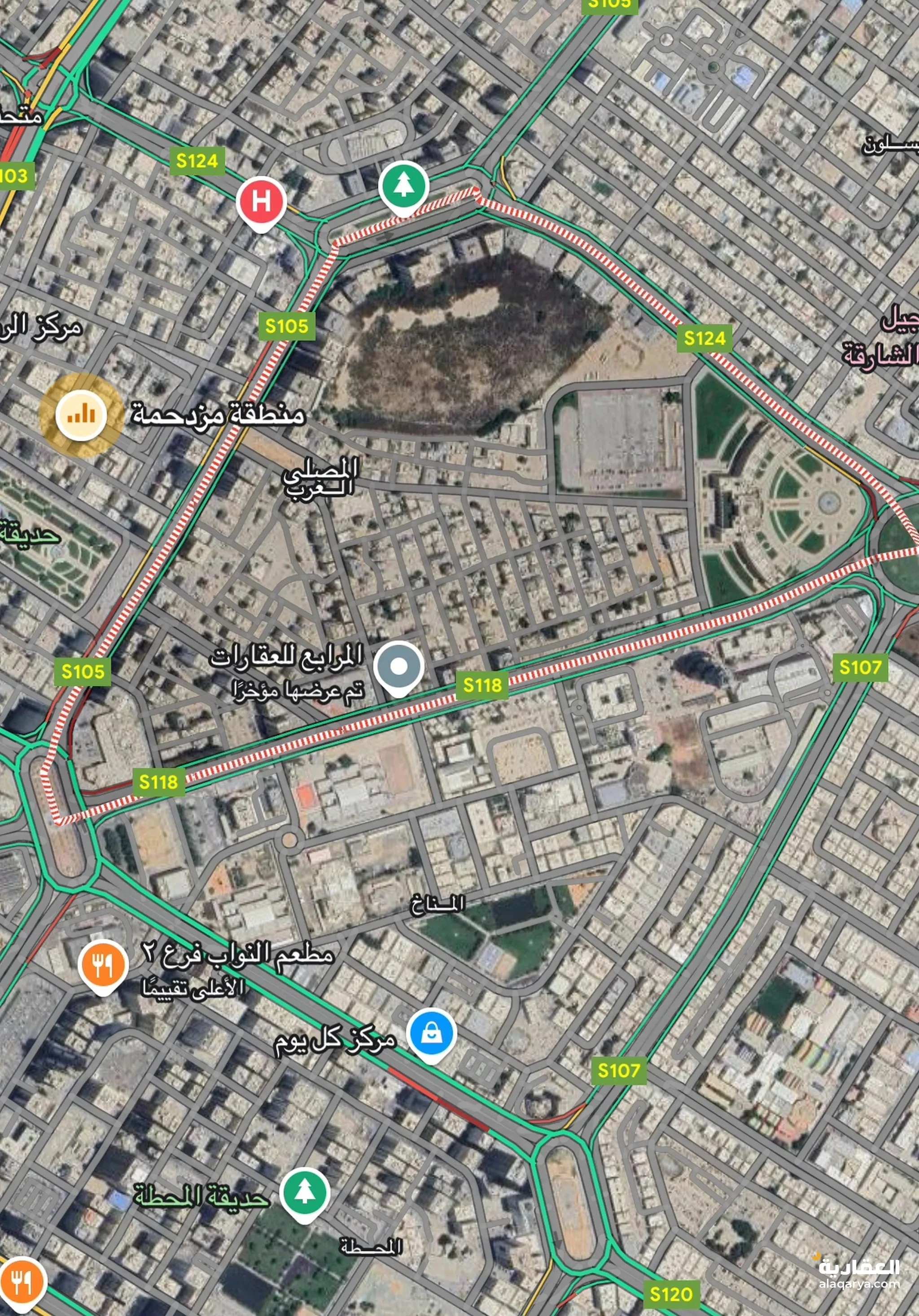 #ارض تجاريه زاويه للبيع ارضي وطابقين في المصلى مساحة 2500 قدم موقع مميز ومنطقه تجاريه