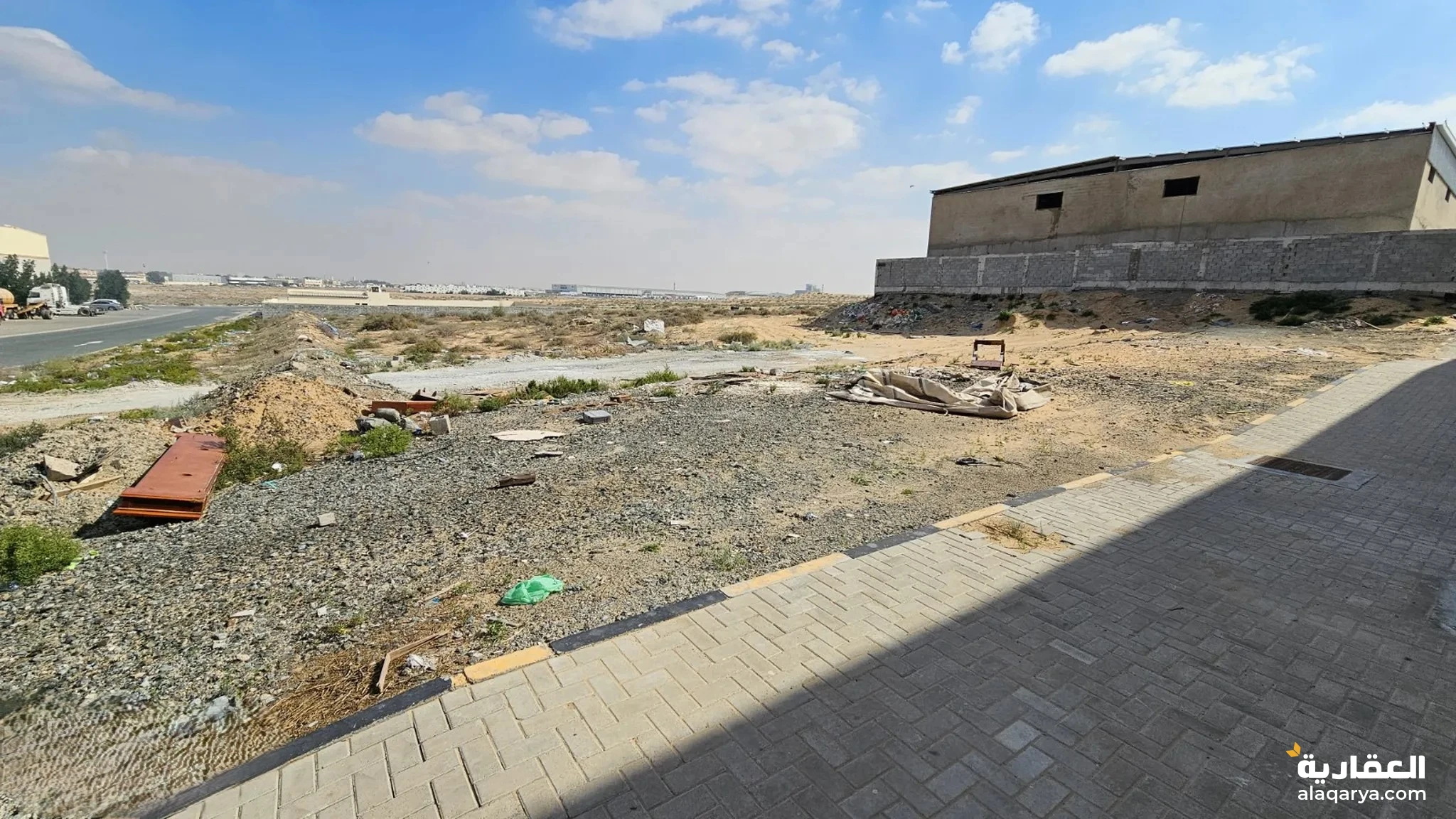 #تملك مواطن وخليجي فقط للبيع ارض صناعيه الصجعه مميزه 16787 قدم موقع مميز خاليه شارع24