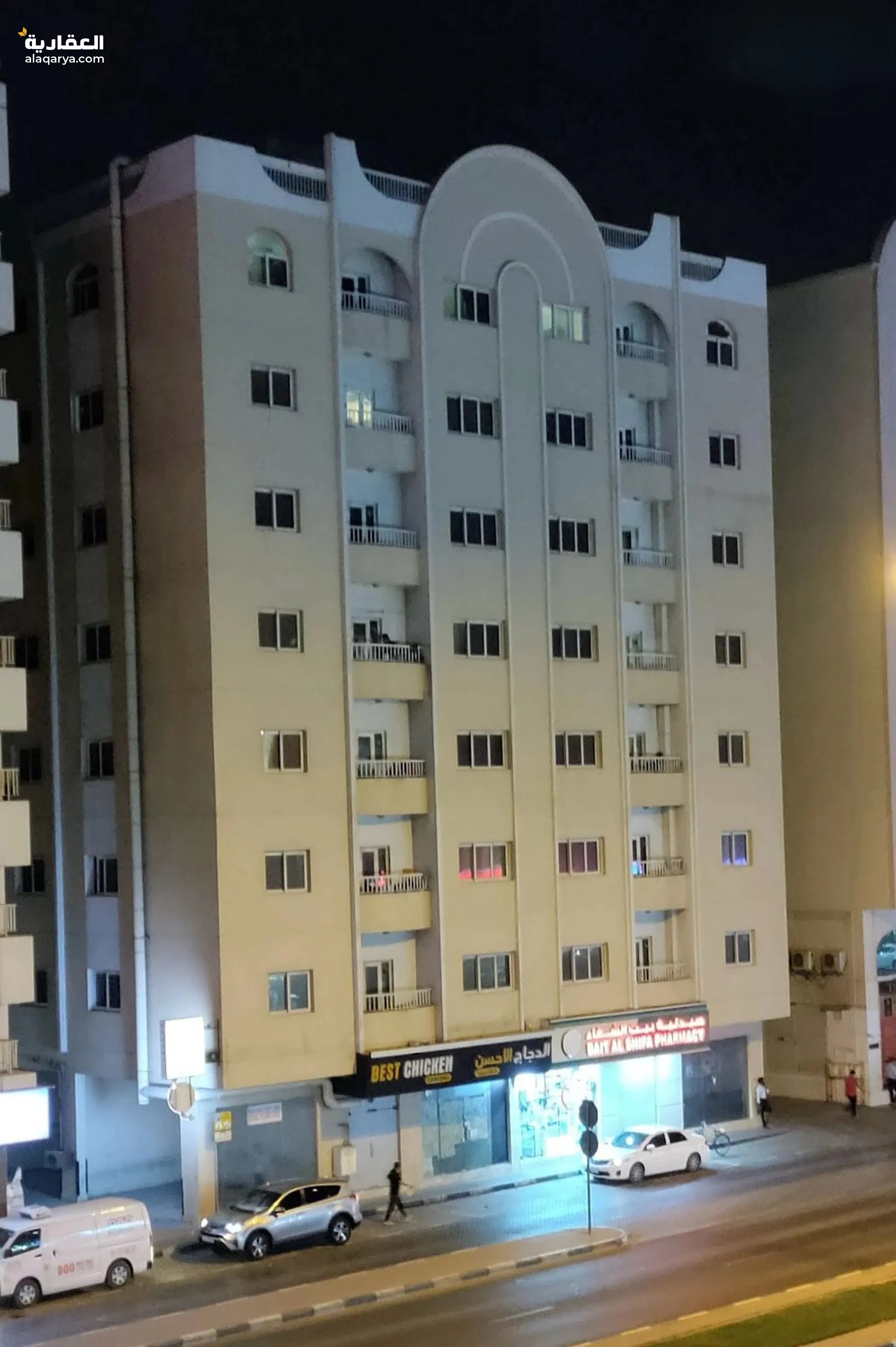 #للبيع بنايه في الشارقه تجاريه مويلح الشارع العام