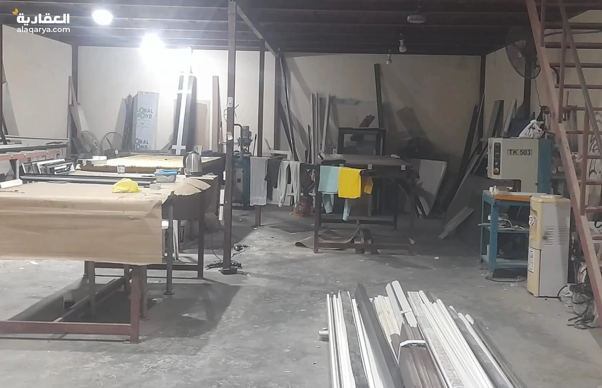 #ورشه المنيوم للبيع في ابوظبي