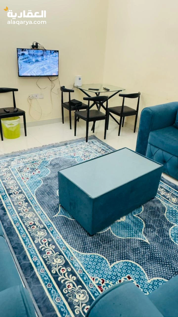 غرفة وصالة مفروشة بمواصفات مميزة