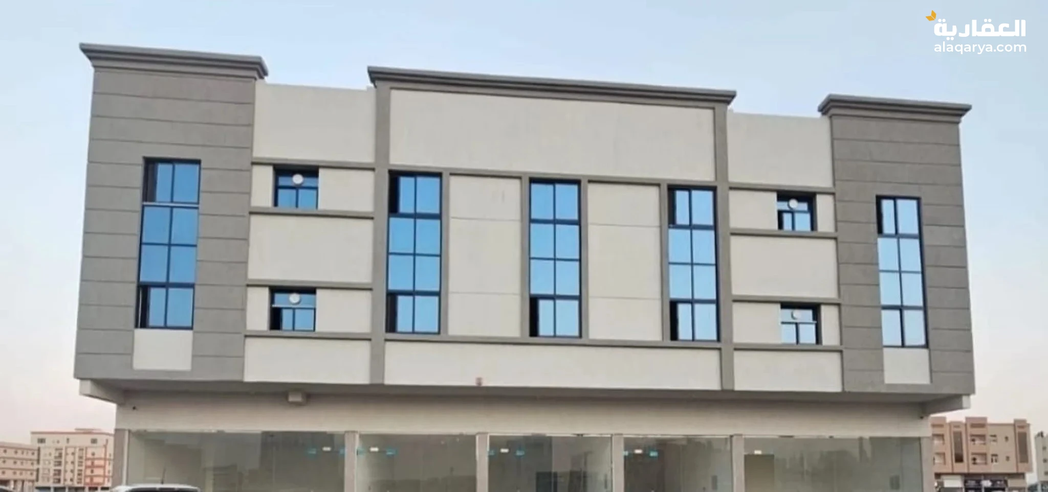 #للبيع بناية جديدة سكني تحاري