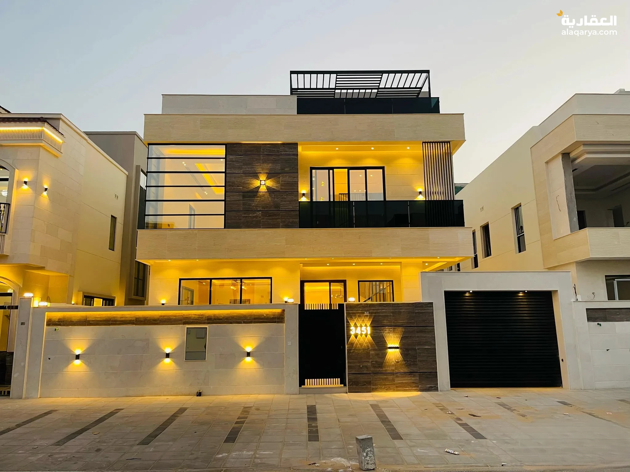 #- طابقين مع فناء كبير- بسعر ممتاز وقابل للتفاوض - تملك حر لجميع الجنسيات