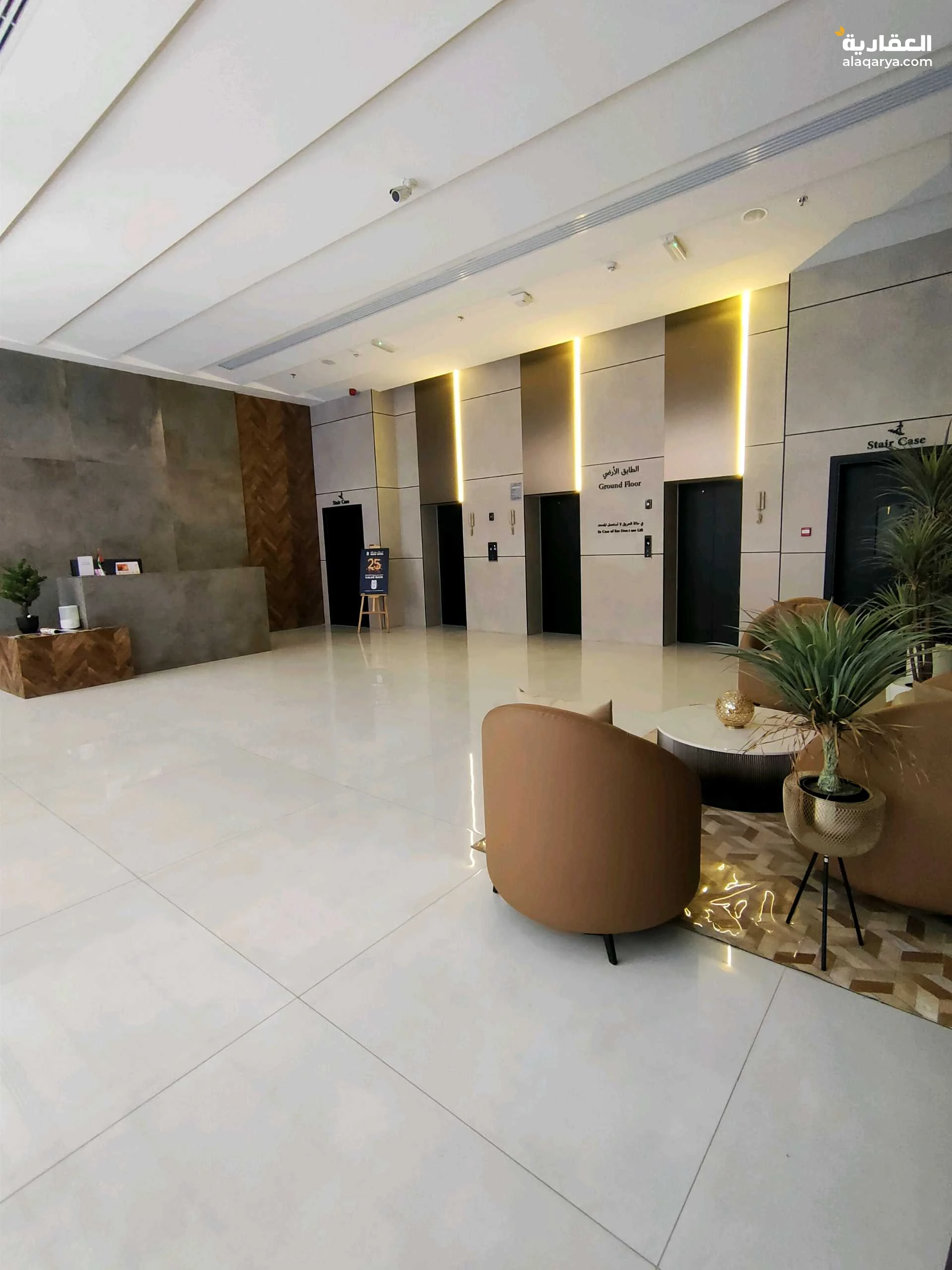 للايجار شقه غرفتين وصاله.برج SRS