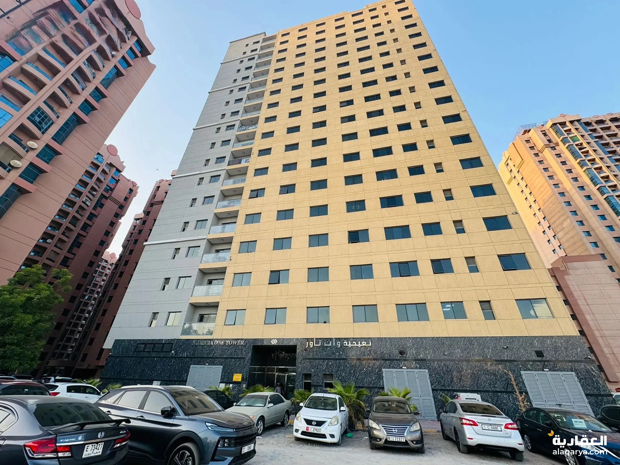 #شقة غرفة و صالة و بلكونة في ابراج النعيمية ون تاور