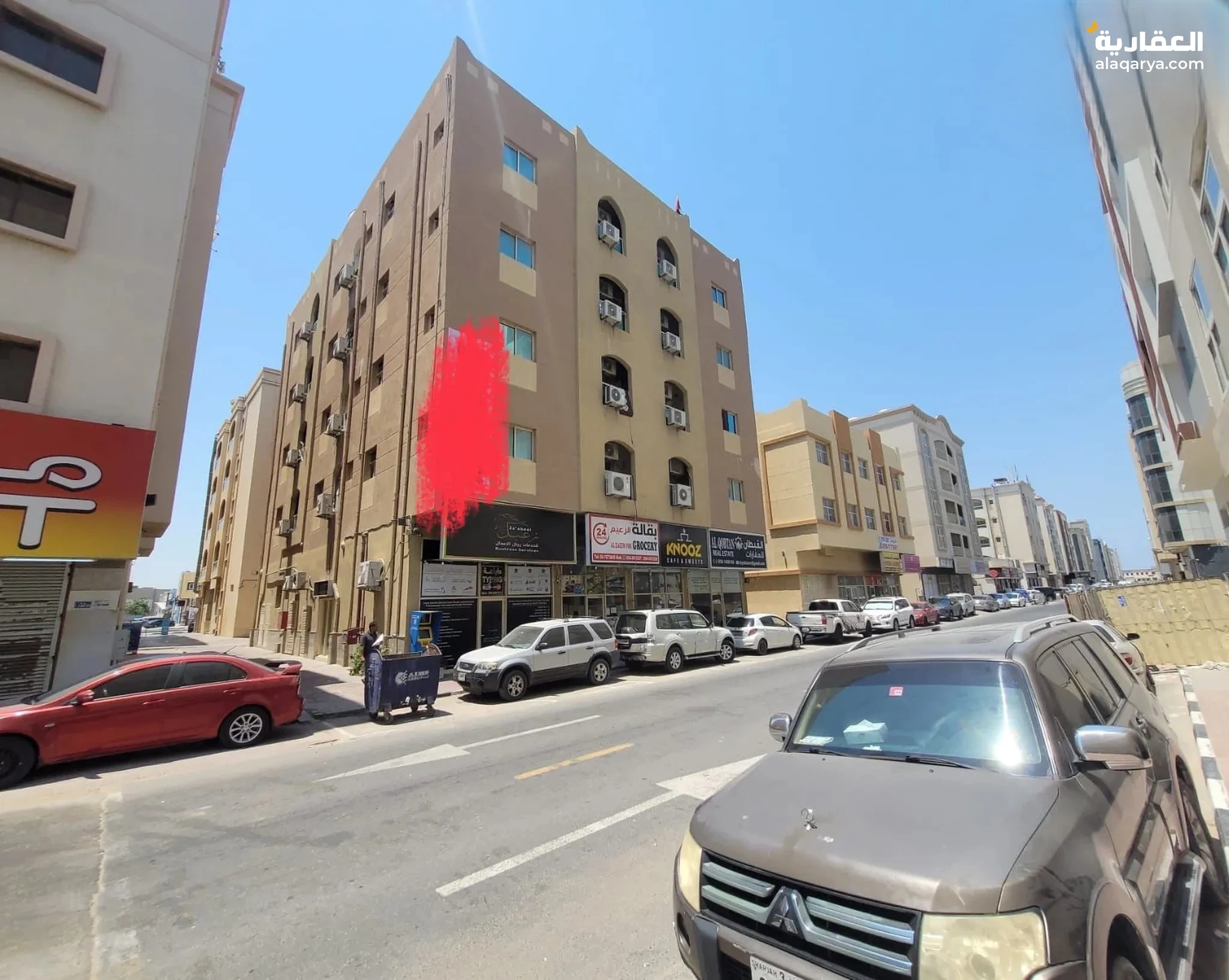 #بناية G+4 سكني تجاري للبيع في الجرف 2 – عجمان موقع مميز