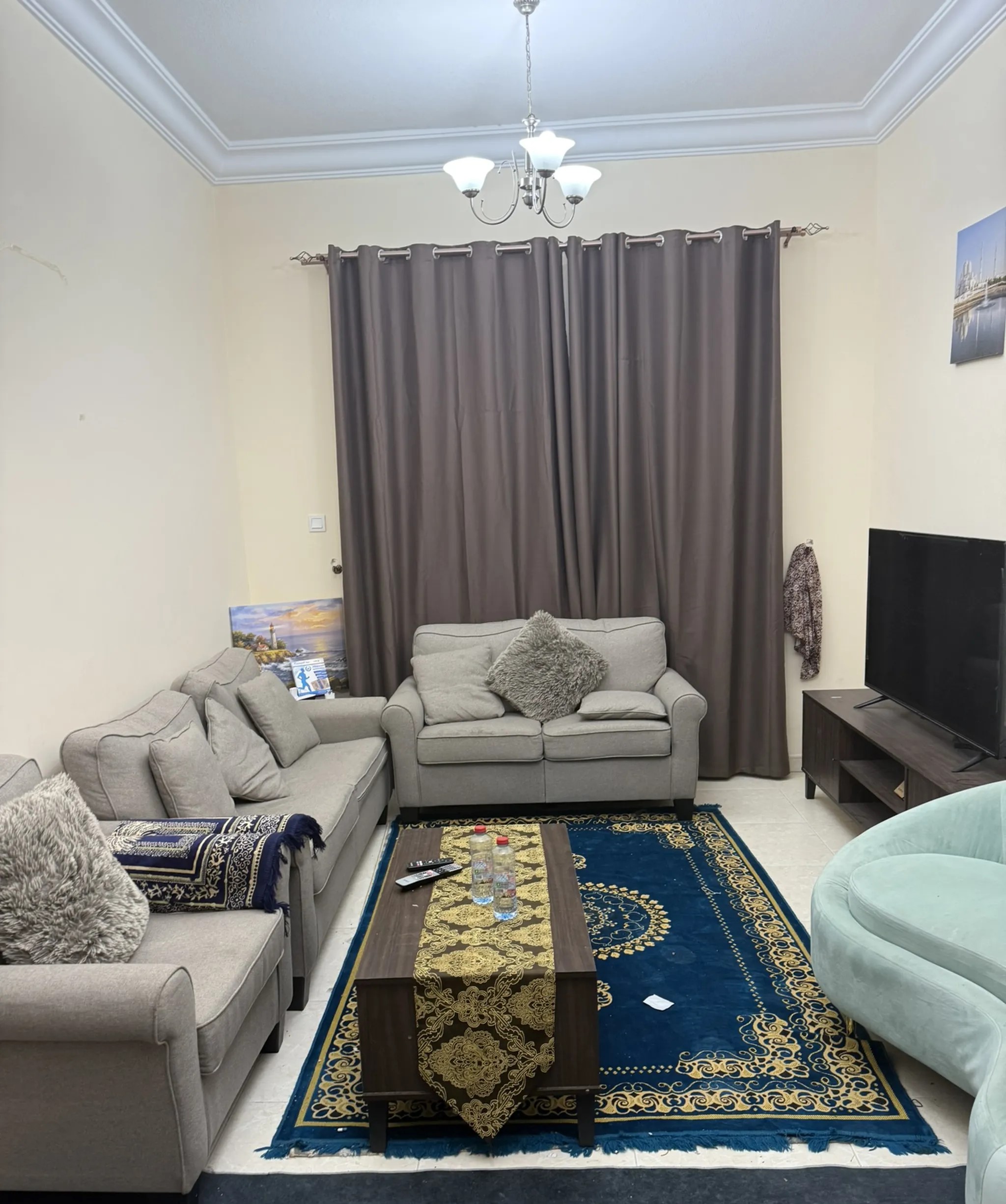 #شقة غرفة وصالة للإيجار في مدينة الإمارات – عائلات فقط شامل جميع الخدمات