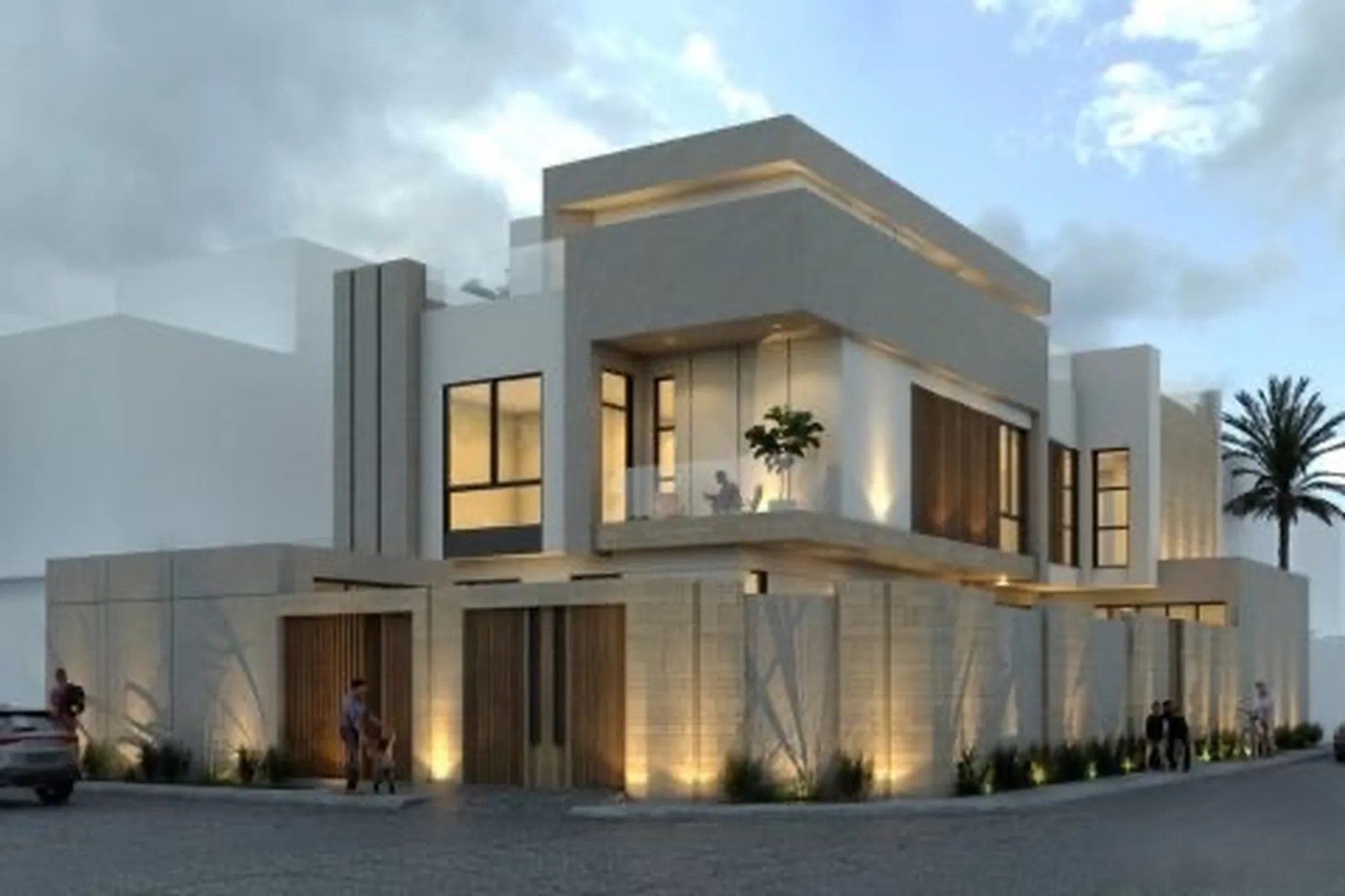 #للبيع فيلا جاهزة للسكن تشطيب حديث في منطقة البطين. موقع مميز