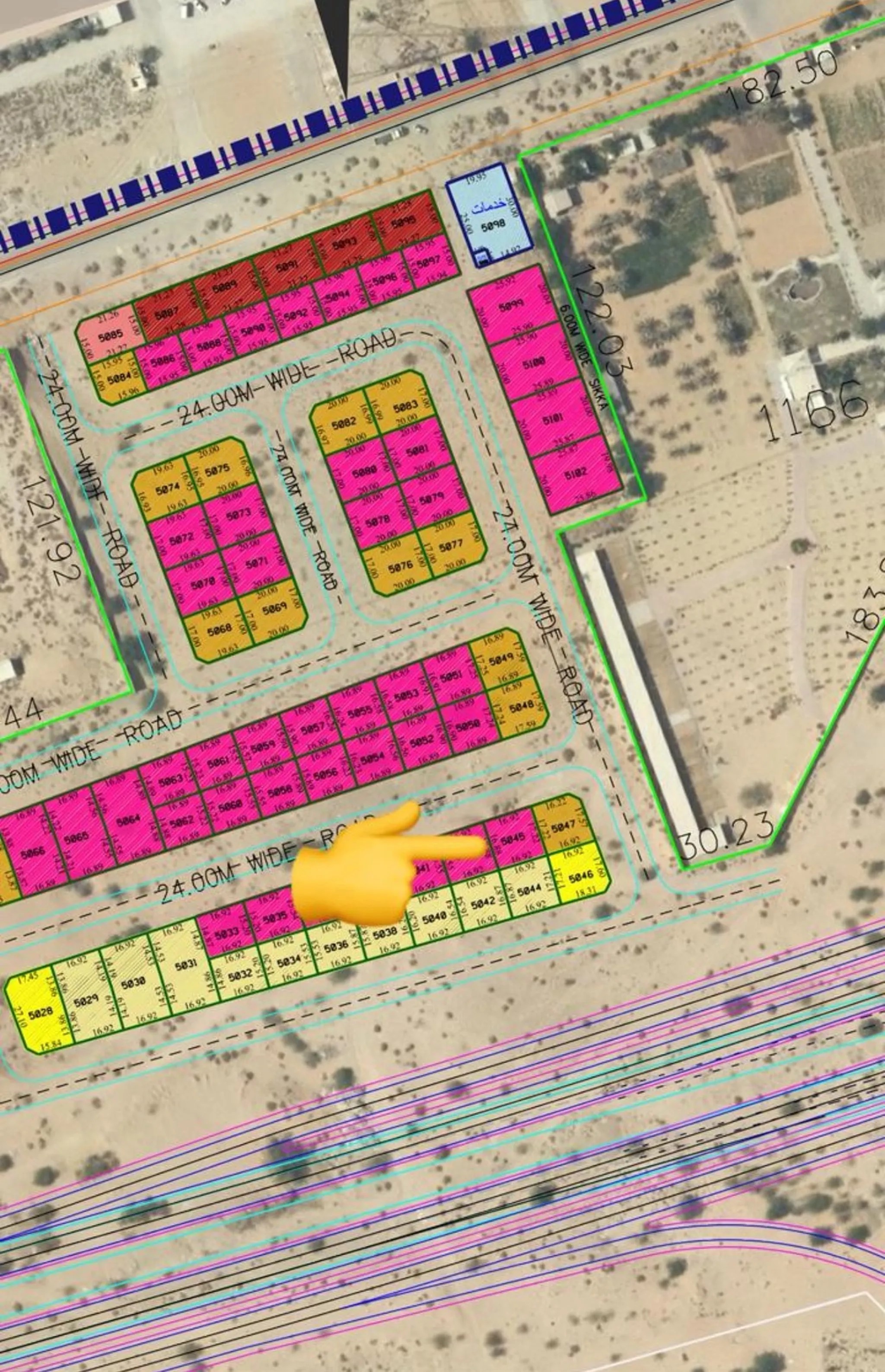 #للبيع ارض تجارية في الدبدبة شمال
