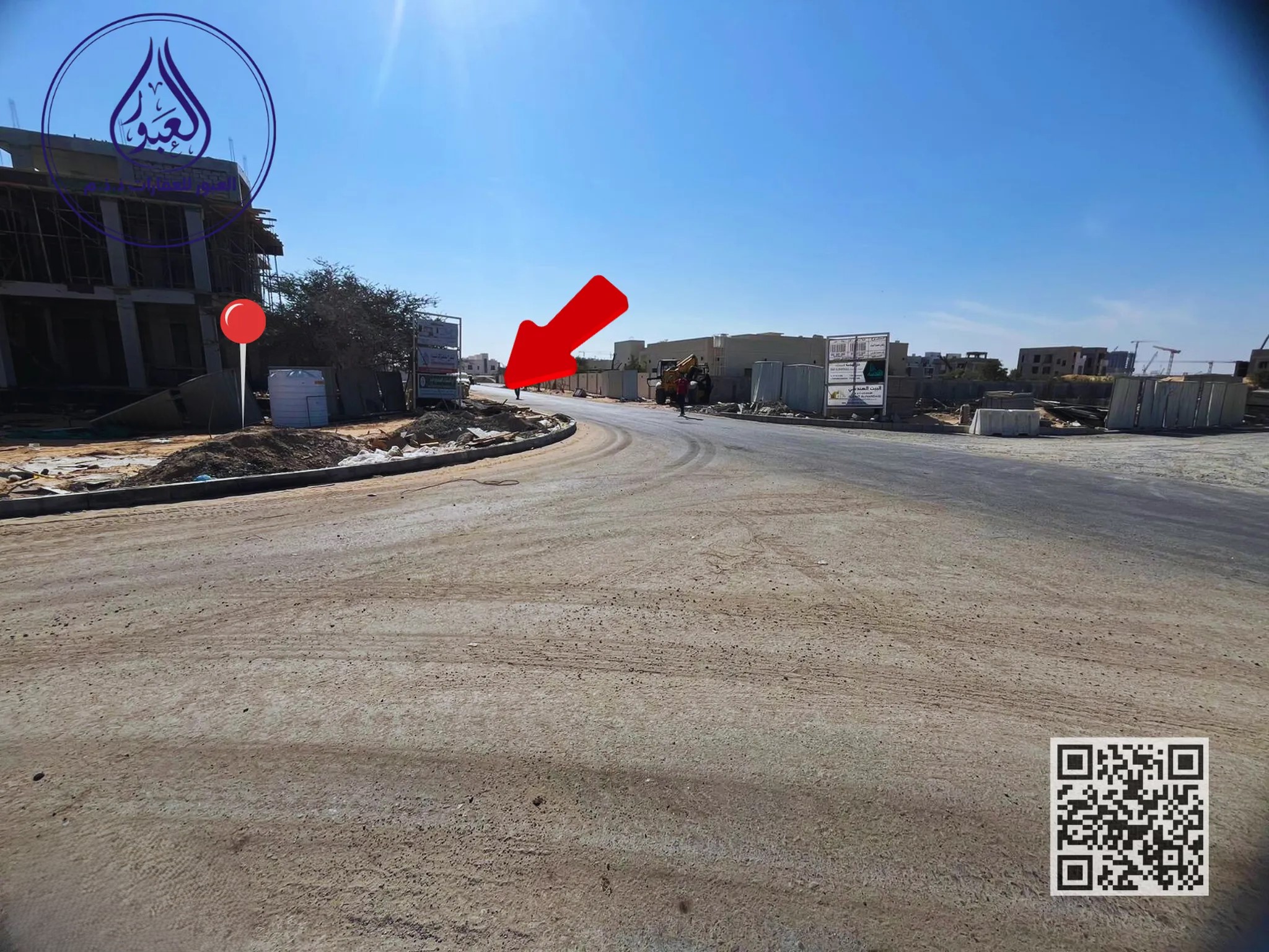 #قطعة أرض سكنية مميزة زاوية شارعين وتقاطع 3 شوارع بجانب المسجد وبموقع استراتيجي جاهز بالكامل