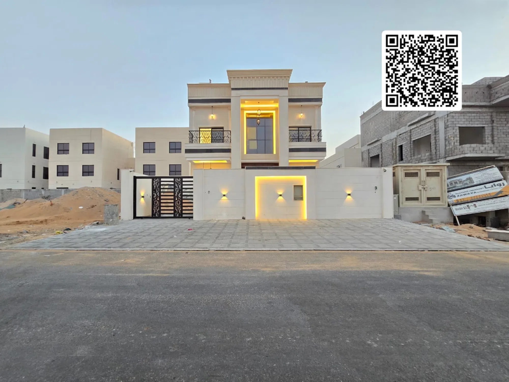 #فيلا فاخرة للبيع في منطقة الحليو 2 - عجمان