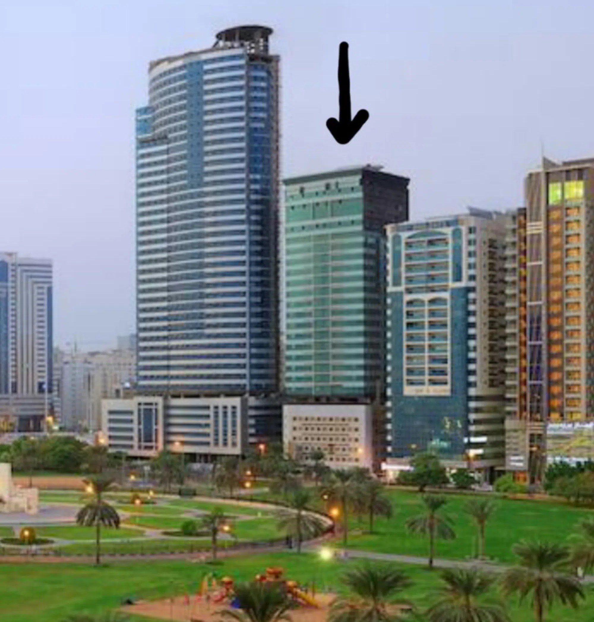 #مكتب للبيع في برج الفايه بزنس بارك