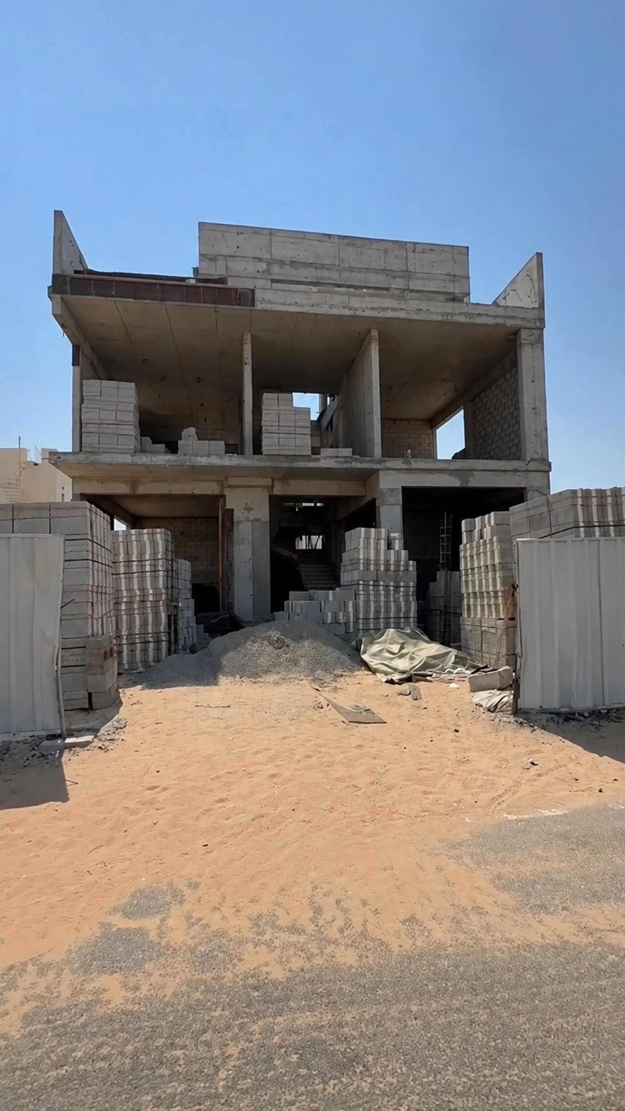 #فيلا تحت الإنشاء